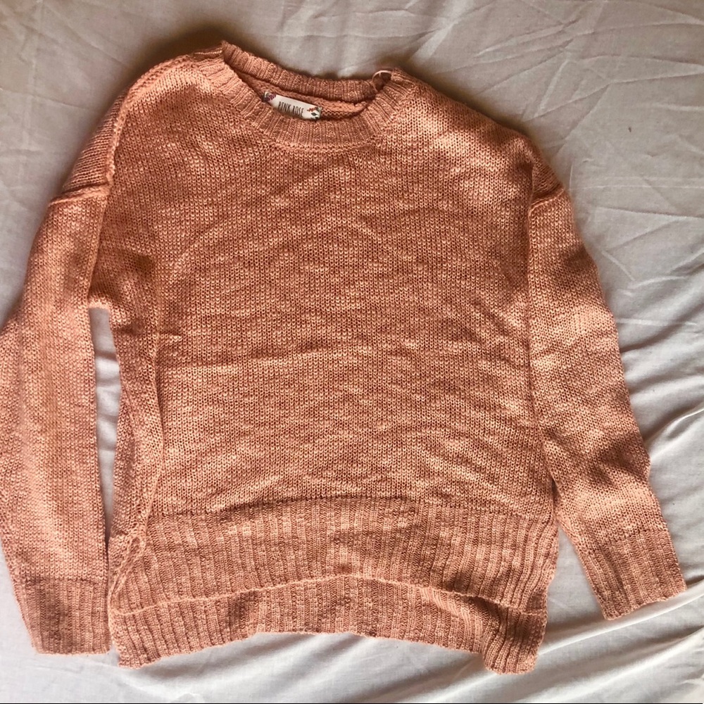 💛💜3 for $20 💜💛 Pink Crew Neck Sweater